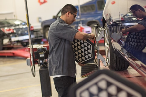 Automotive student