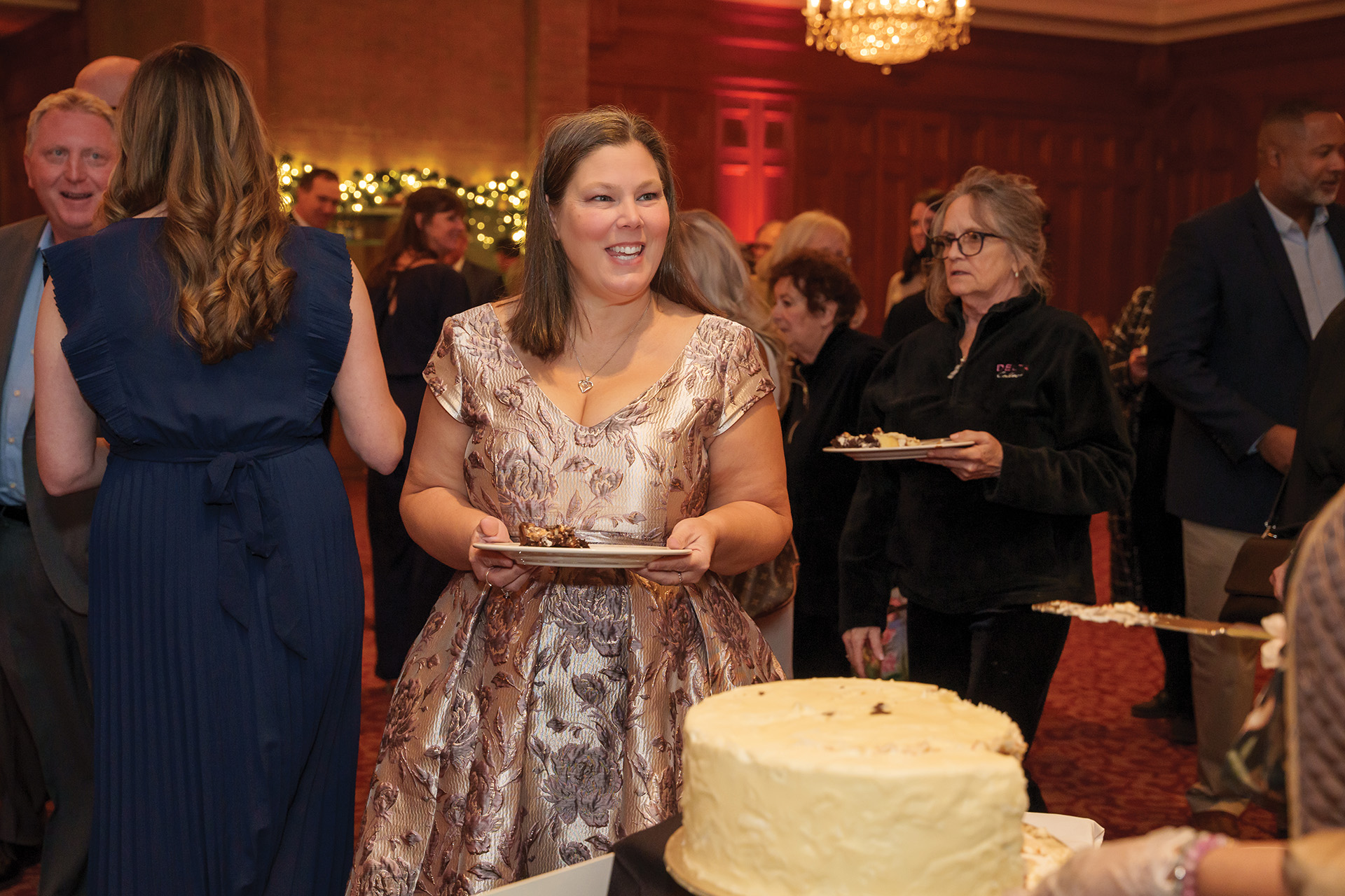 A guest at the event